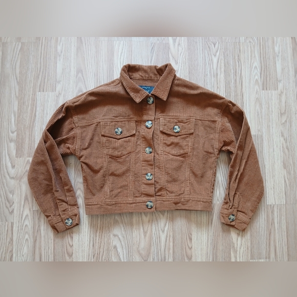 iris Jackets & Blazers - Iris Women's Brown Corduroy Jacket